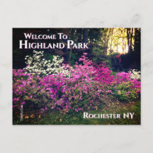 Postcard - Bienvenidos al Highland Park Rochester