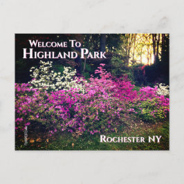 Postal Postcard - Bienvenidos al Highland Park Rochester 