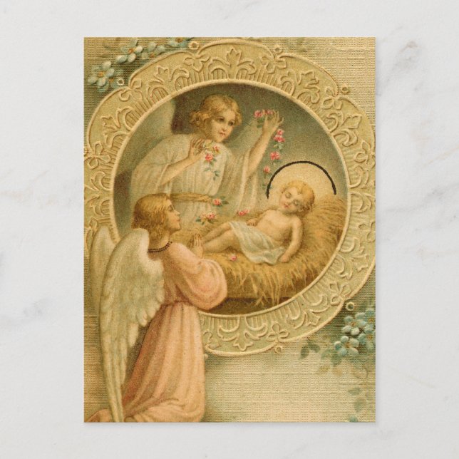 Postal Postcard (Blank/Personalizado) El amor vino abajo (Anverso)