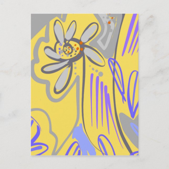 Postal Postcard brillante y alegre (Anverso)