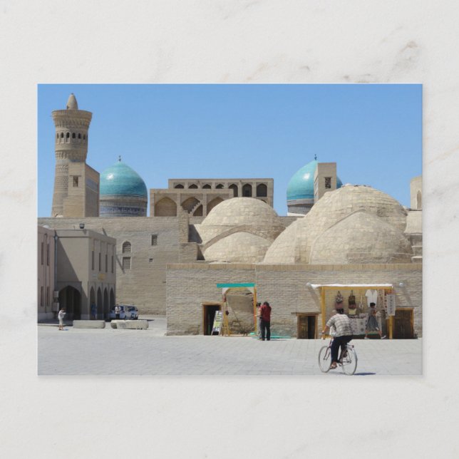 Postal Postcard Buchara City, Uzbekistán (Anverso)