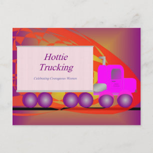 Postal Postcard - Camión Hottie