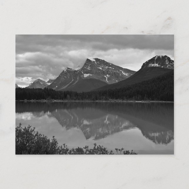 Postal Postcard canadiense Lake (Anverso)