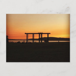 Postal Postcard - Chambers Bay Sunset