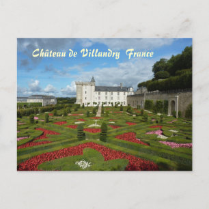 Postal POSTCARD - Château de Villandry France