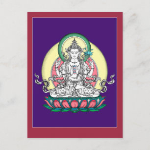 Postal POSTCARD Chenrezig / Avalokiteshvara