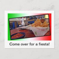 Postcard- Chips y Salsa