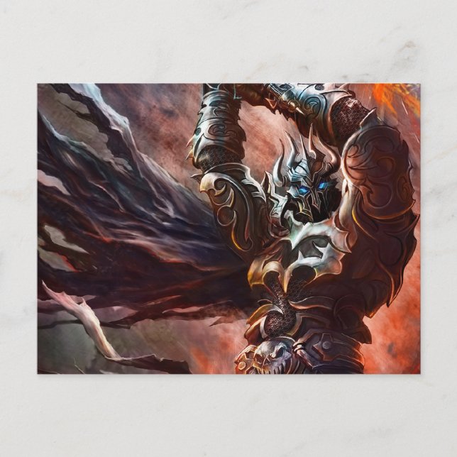 Postal Postcard - Cierre de Death Knight (Anverso)
