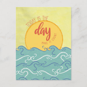 Postal Postcard, cita de 'Hoy es el día'