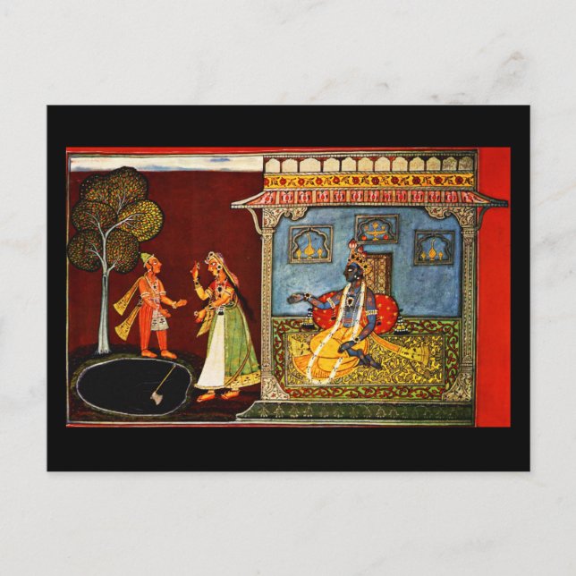 Postal Postcard-Classic Art-Indischer Maler 22 (Anverso)