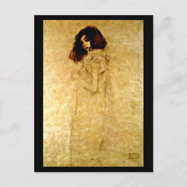 Postal Postcard-Classic/Vintage-Gustav Klimt 3 (Anverso)