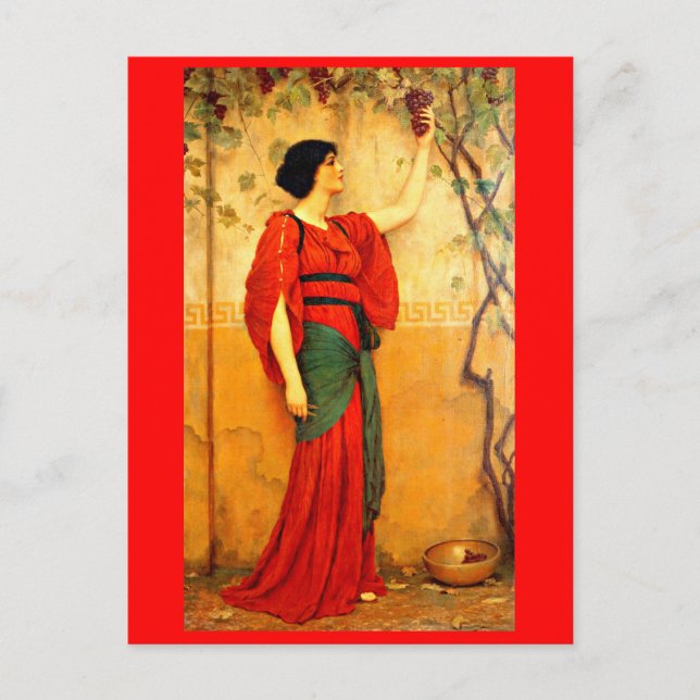 Postal Postcard-Classic/vintage-John William Godward 3 (Anverso)