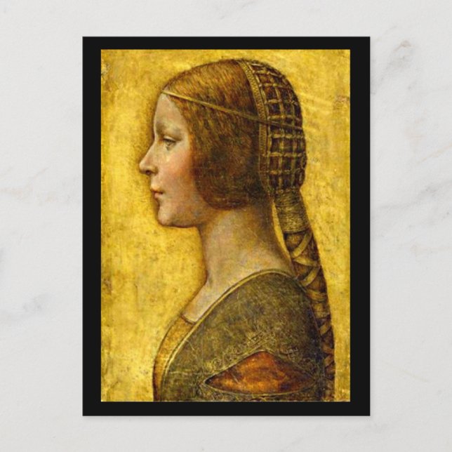 Postal Postcard-Classic/Vintage-Leonardo da Vinci 4 (Anverso)