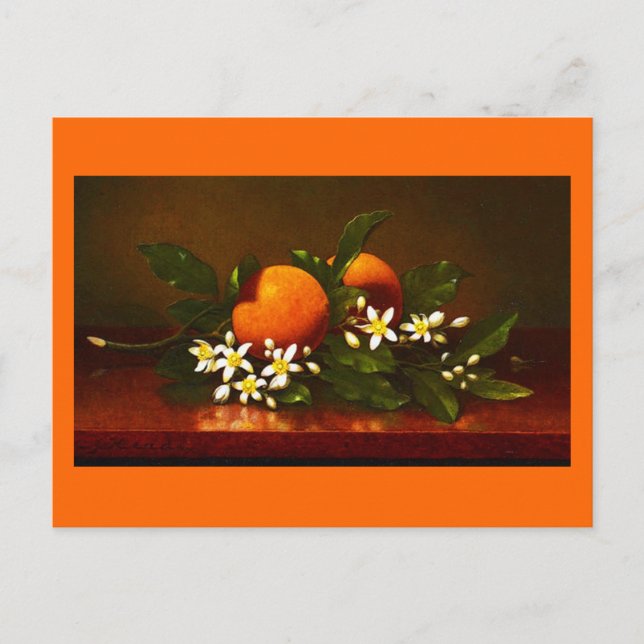 Postal Postcard-Classic/Vintage-Martin Johnson Heade 25 (Anverso)