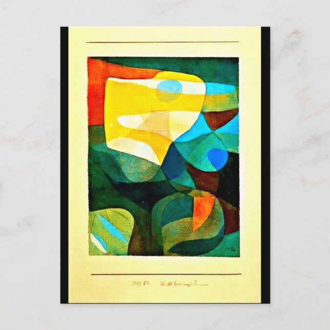 Postal Postcard-Classic/Vintage-Paul Klee 59 (Anverso)