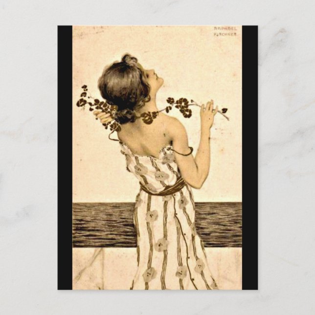 Postal Postcard-Classic/Vintage-Raphael Kirchner 20 (Anverso)