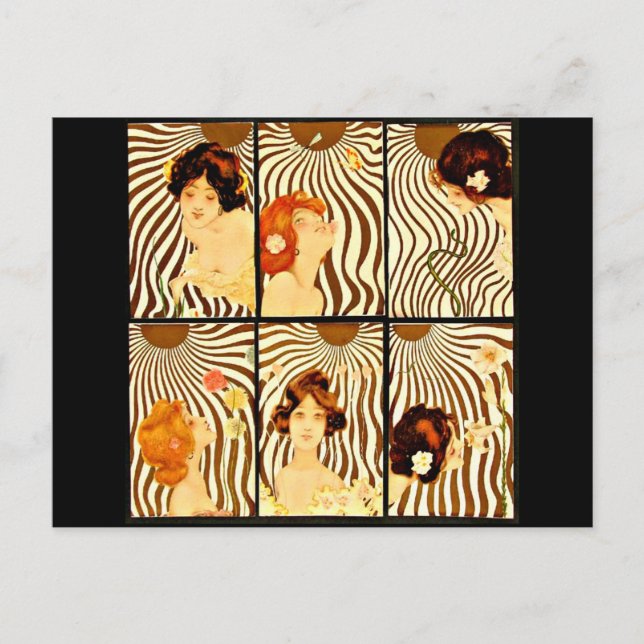 Postal Postcard-Classic/Vintage-Raphael Kirchner 3 (Anverso)