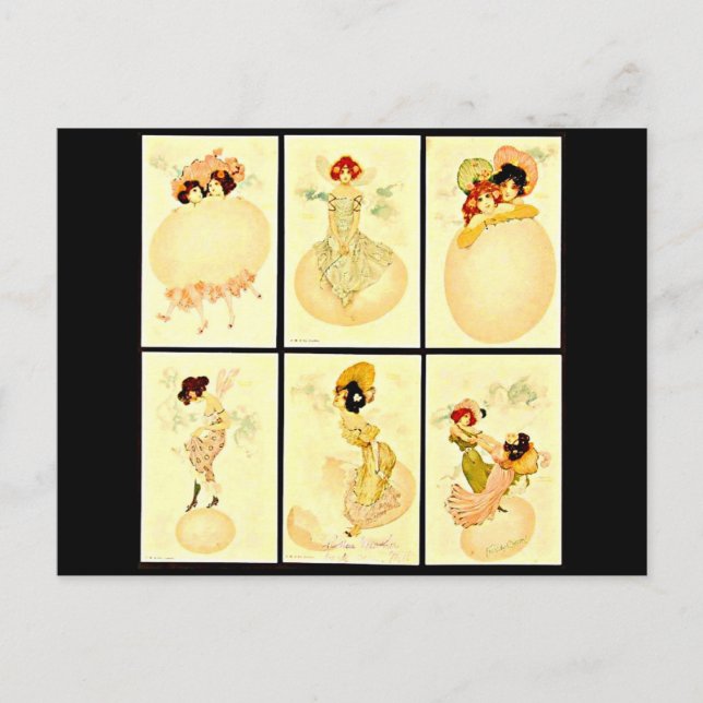 Postal Postcard-Classic/Vintage-Raphael Kirchner 36 (Anverso)