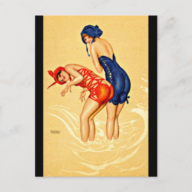 Postal Postcard-Classic/Vintage-Raphael Kirchner 43 (Anverso)