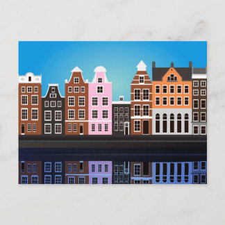 Postal Postcard con Amsterdam