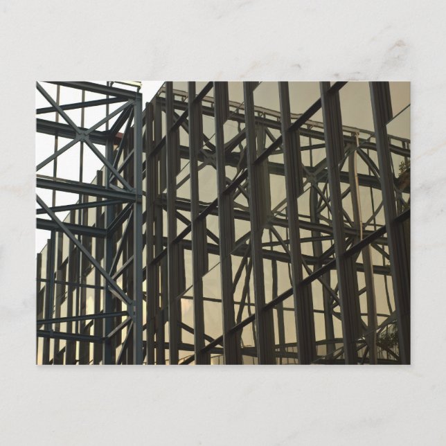 Postal Postcard con arquitectura moderna (Anverso)