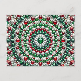 Postal Postcard con diseño de colores italianos