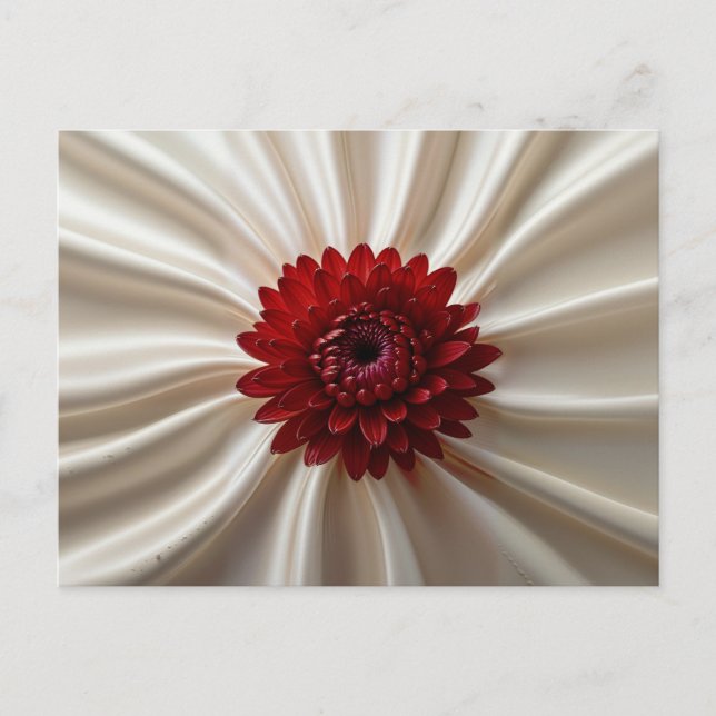 Postal Postcard con diseño de colores japoneses (Anverso)