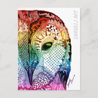 Postal Postcard Con Diseño Samuelj