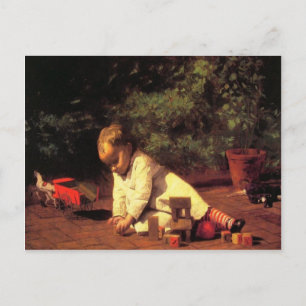 Postal Postcard con pintura Thomas Eakins