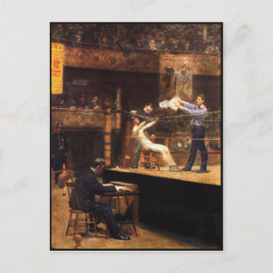Postal Postcard con pintura Thomas Eakins