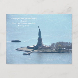 Postal Postcard de AFA Lady Liberty