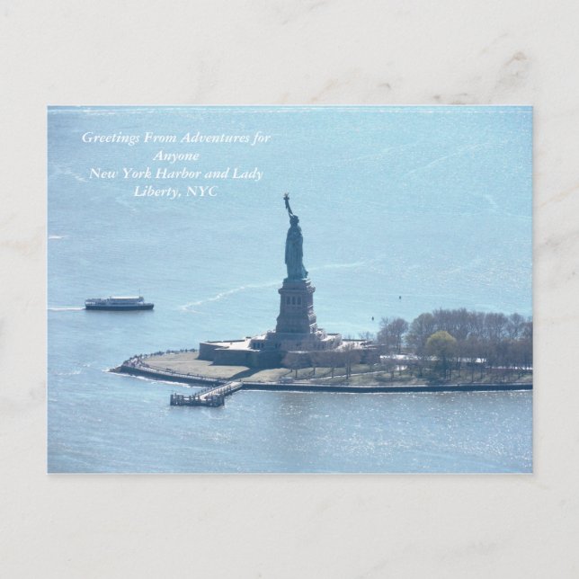 Postal Postcard de AFA Lady Liberty (Anverso)