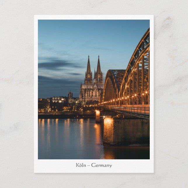 Postal Postcard de Alemania Köln (Anverso)