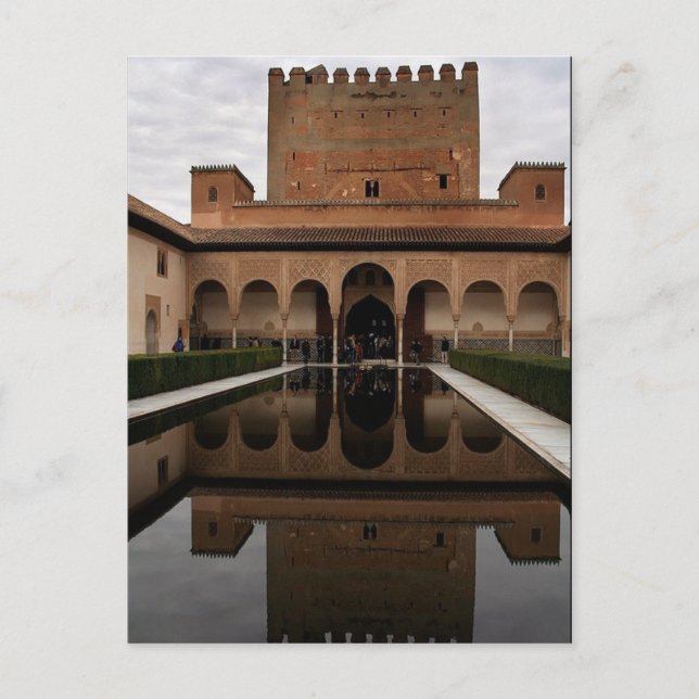 Postal Postcard de Alhambra (Anverso)