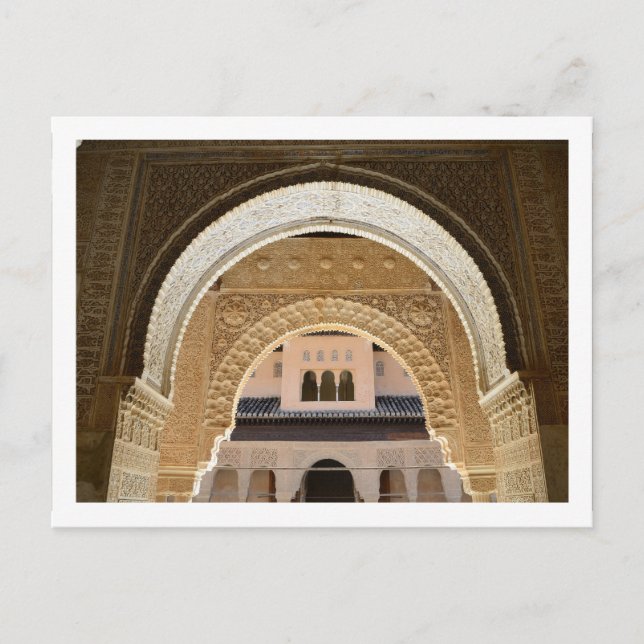 Postal Postcard de Alhambra (Anverso)