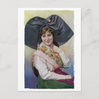 Postal Postcard de Alsace Chica