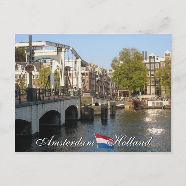 Postal Postcard de Amsterdam Holland (Anverso)