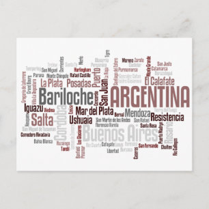 Postal Postcard de ARGENTINA