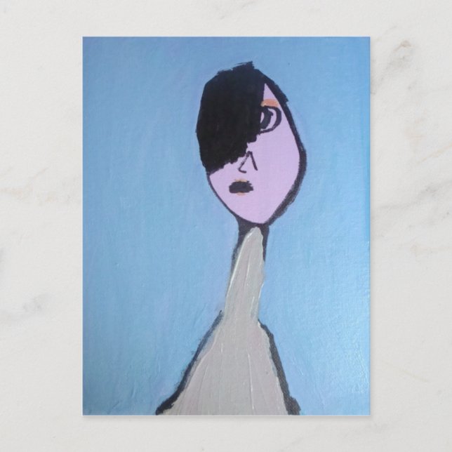 Postal Postcard de Arte Inspirado de Andy (Anverso)