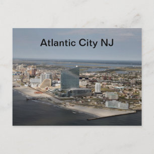 Postal PostCard de Atlantic City
