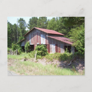 Postal Postcard de Barn Rugged