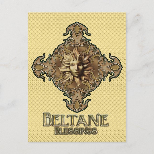 Postal Postcard de Beltane Sun Sprite (Anverso)