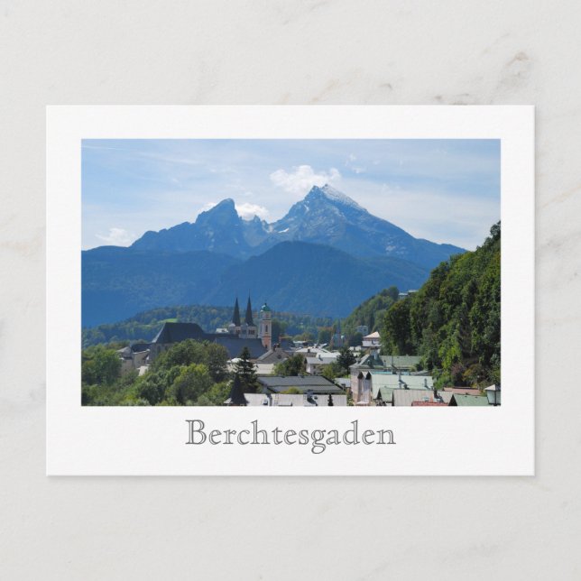 Postal Postcard de Berchtesgaden (Anverso)