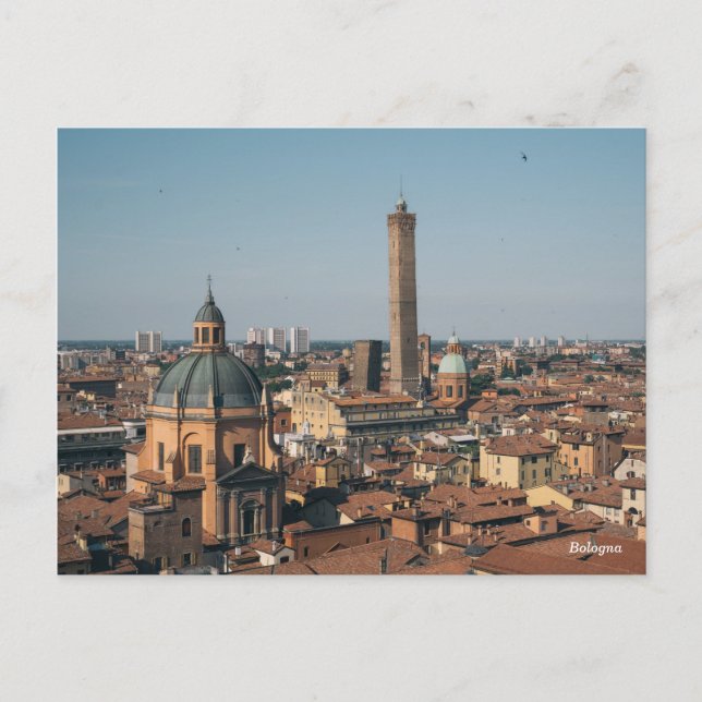 Postal Postcard de Bolonia (Anverso)