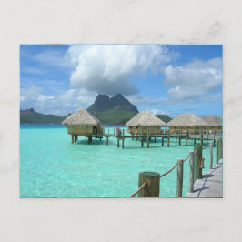 Postal Postcard de Bora Bora Bungalow