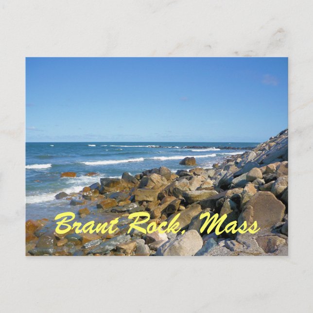 Postal Postcard de Brant Rock Massachusetts (Anverso)