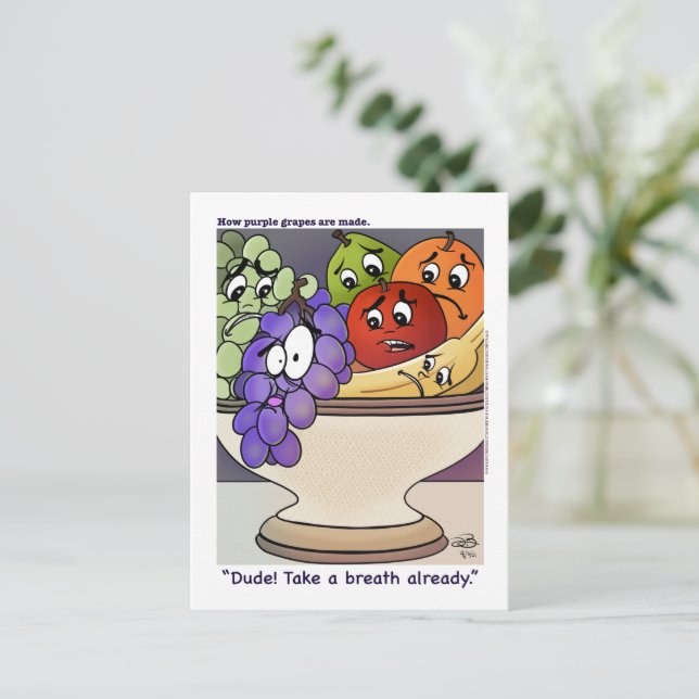 Postal Postcard de Breathe (Anverso de pie)