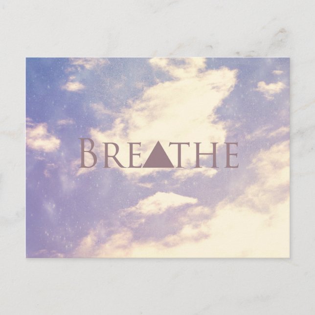 Postal Postcard de Breathe (Anverso)
