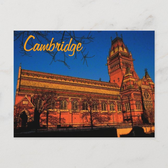 Postal Postcard de Cambridge (Anverso)
