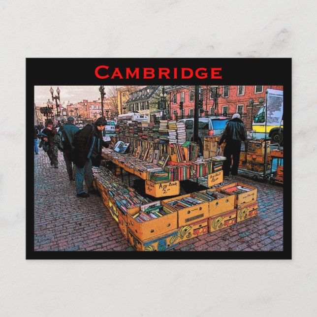 Postal Postcard de Cambridge (Anverso)